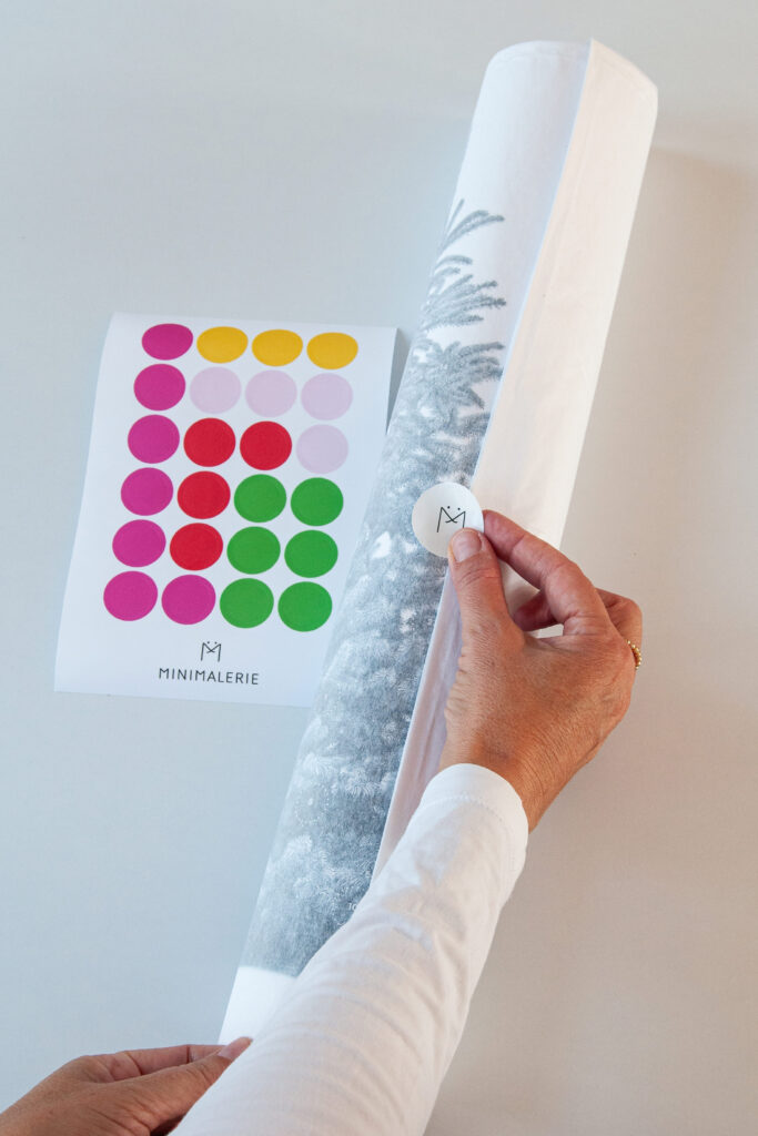 Adventskalender-Plakat Packaging